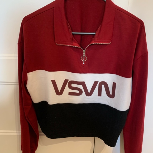 VSVN color block sweater - Picture 1 of 4
